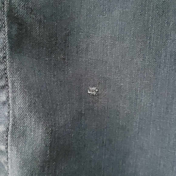 H&M Dark Denim Button Down Shirt - Picture 3 of 3